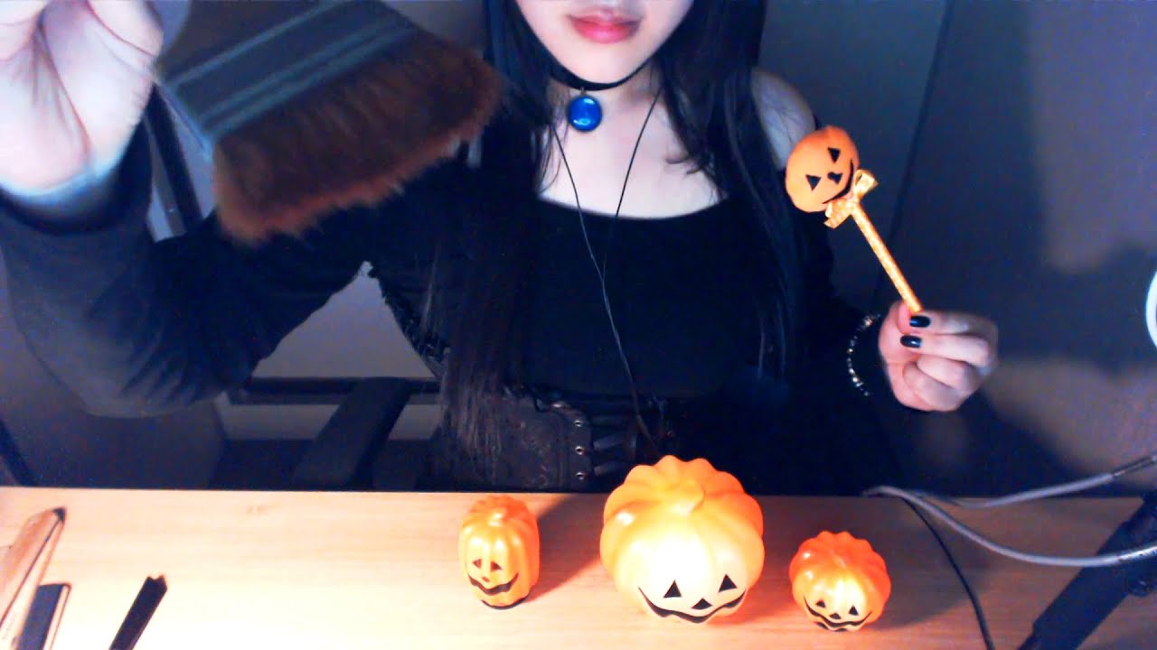 Satanic match lighting asmr halloween