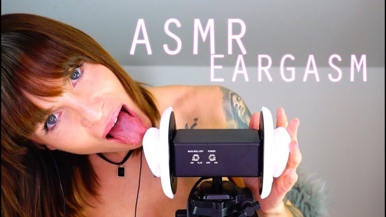 ASMR EARGASM Ear Licking 3Dio Very Intense Mouthsounds For Tingle