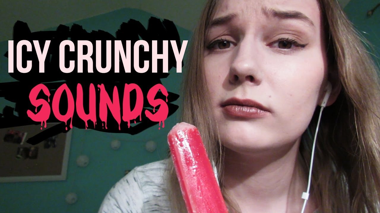 Asmr Icy Crunchy Eating Sounds Popsicle Ice Asmrhd Erofound 