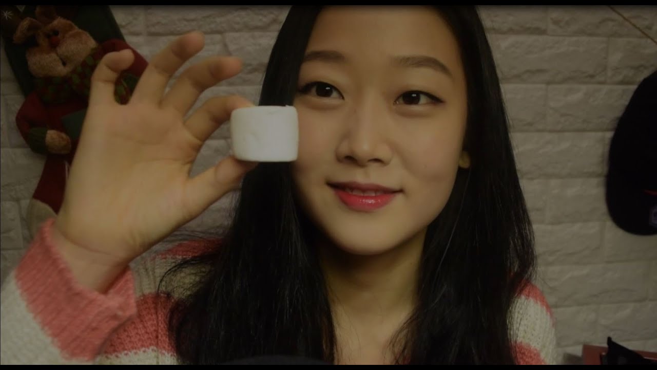 [한국어ASMR] 마시멜로우 잇팅 사운드 Marshmallow Eating Sound – ASMRHD