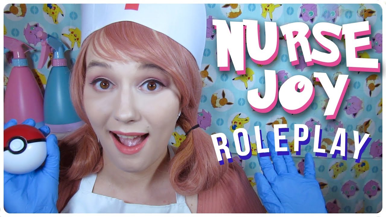 ASMR Nurse Joy Patches You Up Youre Pikachu ASMRHD