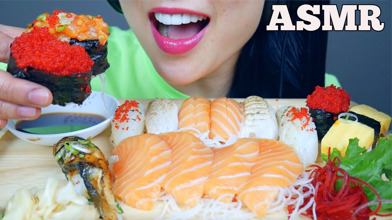 Asmr food. АСМР еда. АСМР сашими. АСМР суши роллы. САС АСМР роллы.