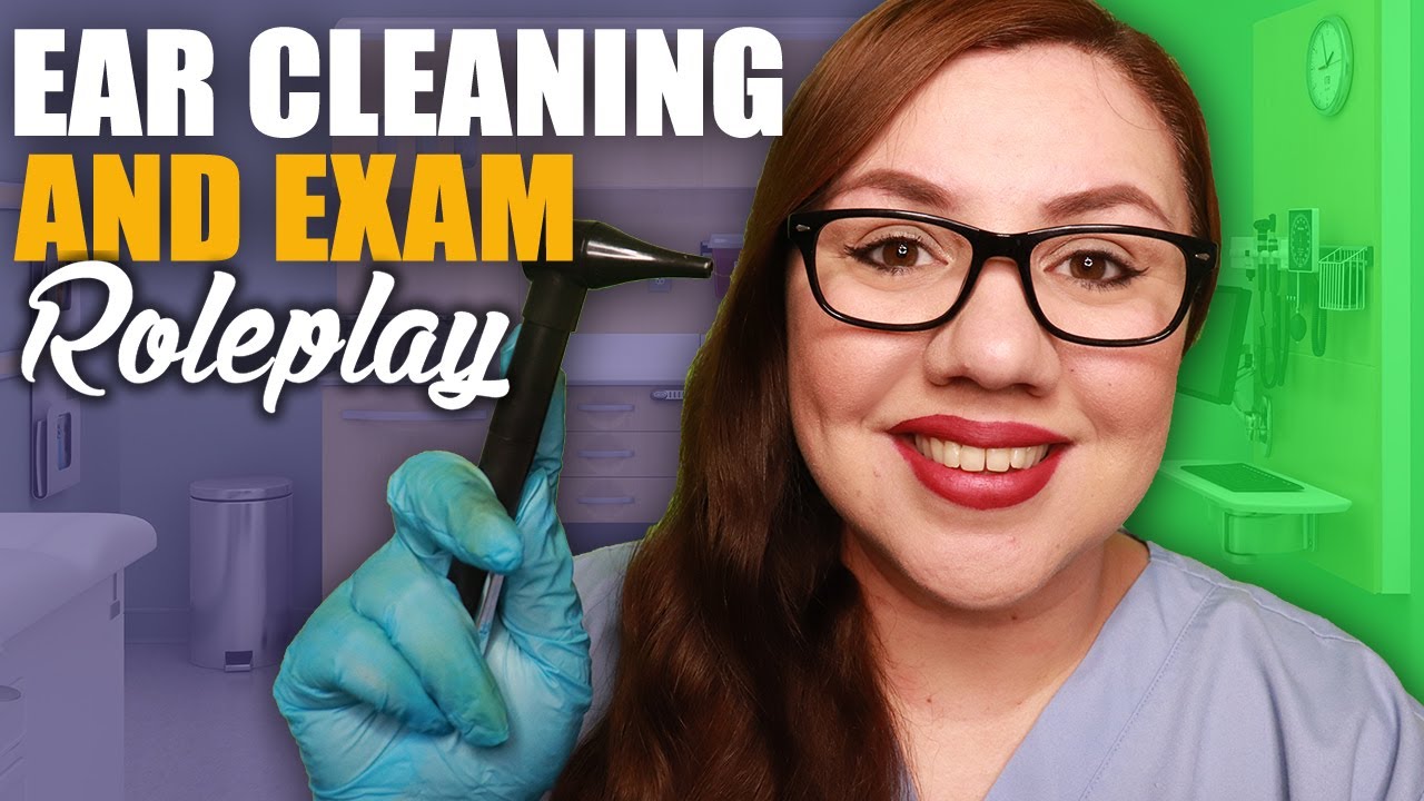 ASMR Ear Cleaning And Medical Exam Roleplay ASMRHD