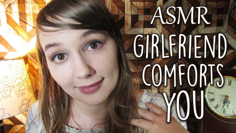 ASMR Girlfriend Comforts You To Sleep Roleplay Kisses Hair Play
