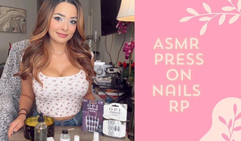 ASMR Friend Does Your Press On Nails 💅🏼 Roleplay (Soft Spoken)