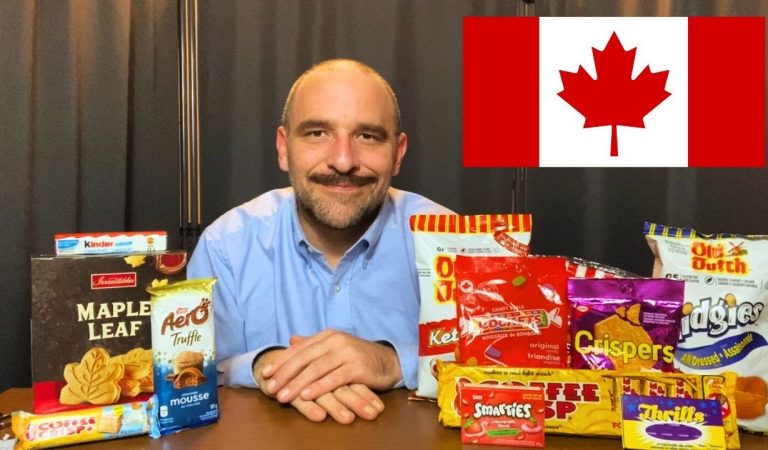 ASMR- Trying Snacks From Canada 🇨🇦 🍁Courtesy Of A Subscriber