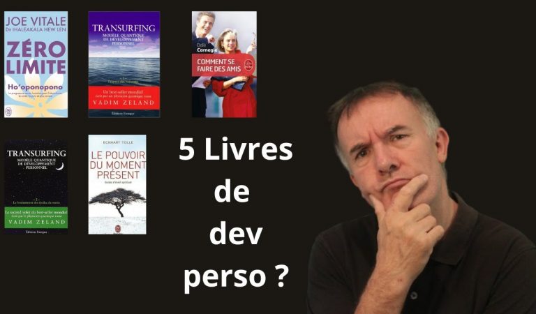 Mon top 5 des livres de développement personnel – Asmr